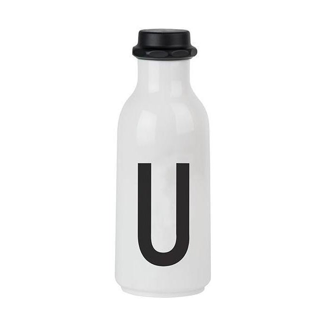 Projektuj litery osobiste butelkę z wodą z, U,