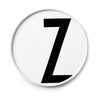 Listy projektowe osobiste porcelanowe talerz Z, Z, Z