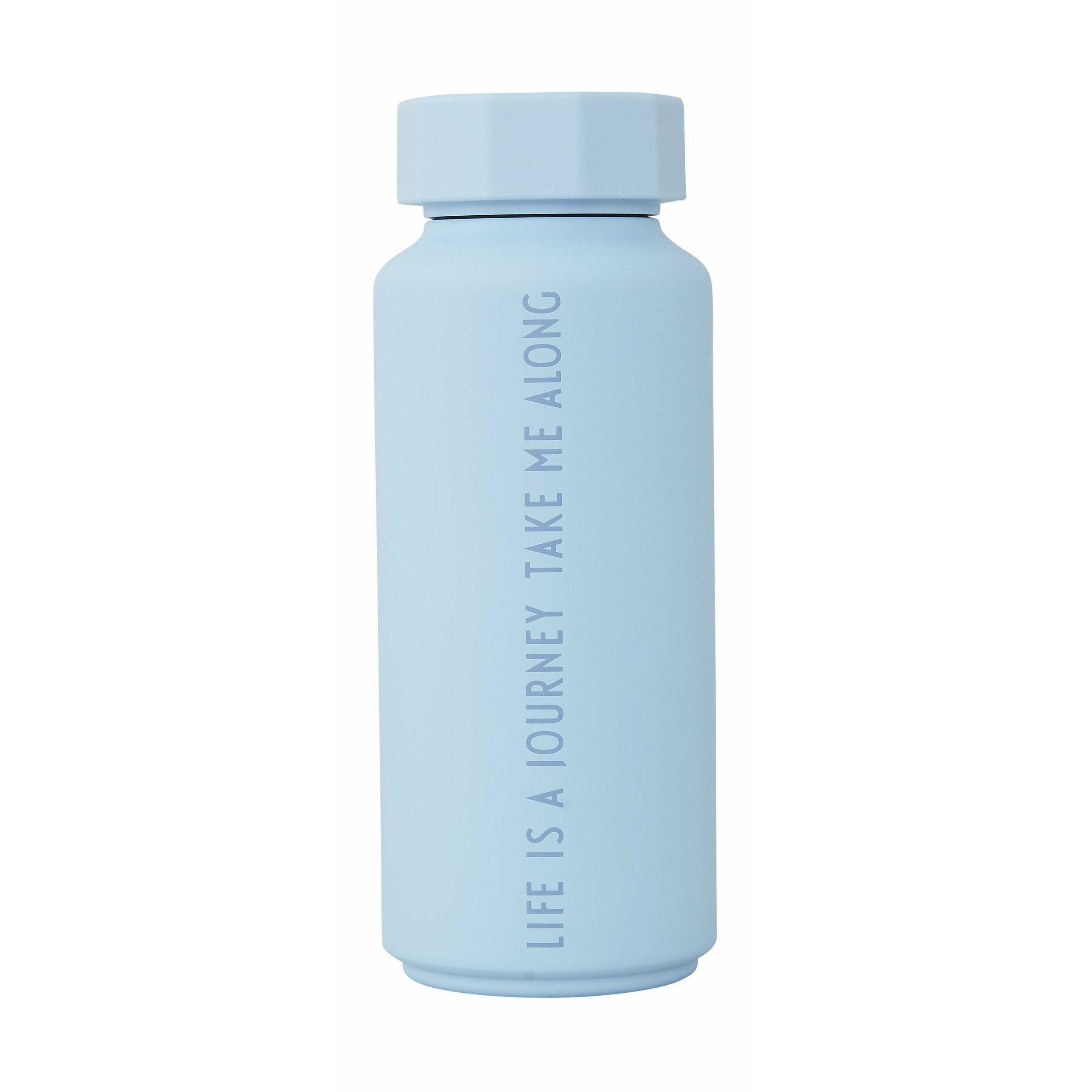 Design Letters Thermo Bottle Life Special Edition, jasnoniebieski