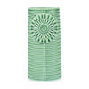 Dottir Pipanella Lines Vase Oval Green, 18,1cm