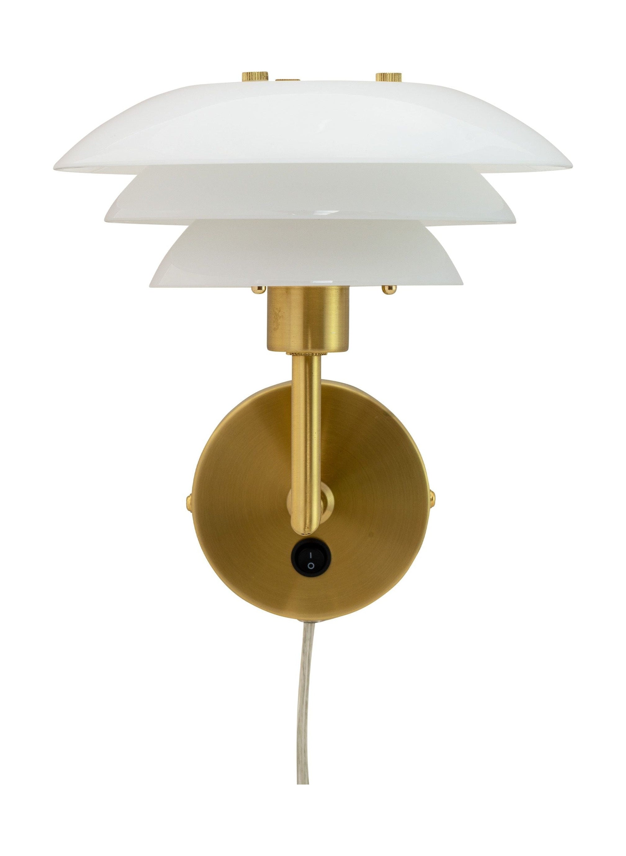 Dyberg Larsen DL20 Lampa, mosiądz/opal