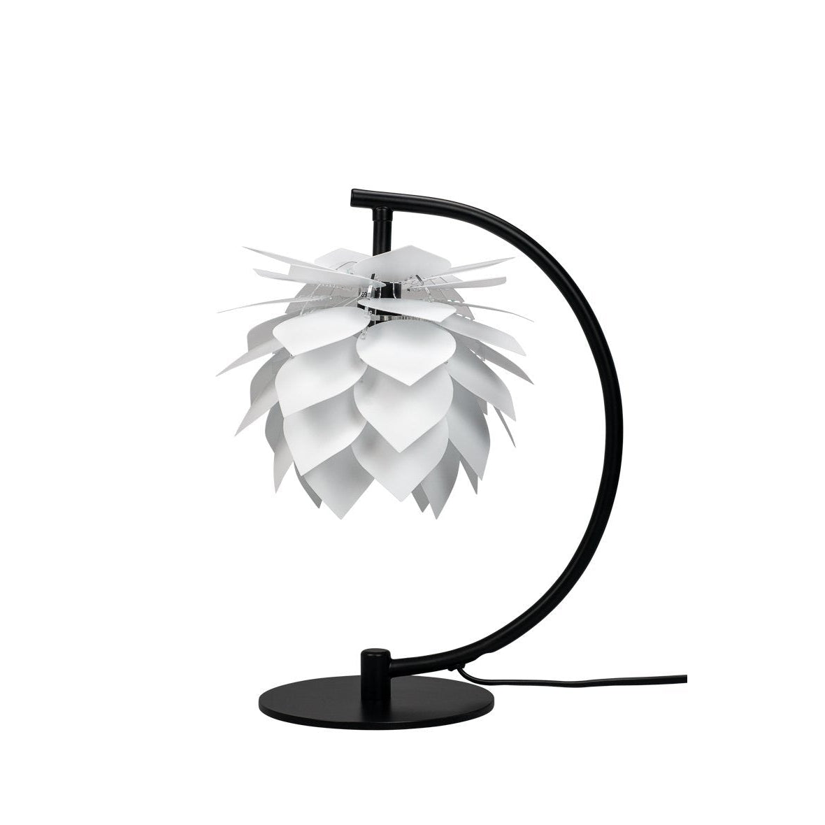 Dyberg Larsen Pine Apple xs Lampa stołowa/kropla, czarny/biały