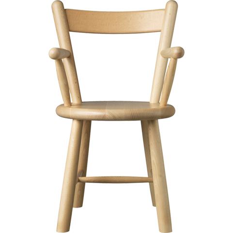 FDB Møbler P9 High krzesło, naturalny buk