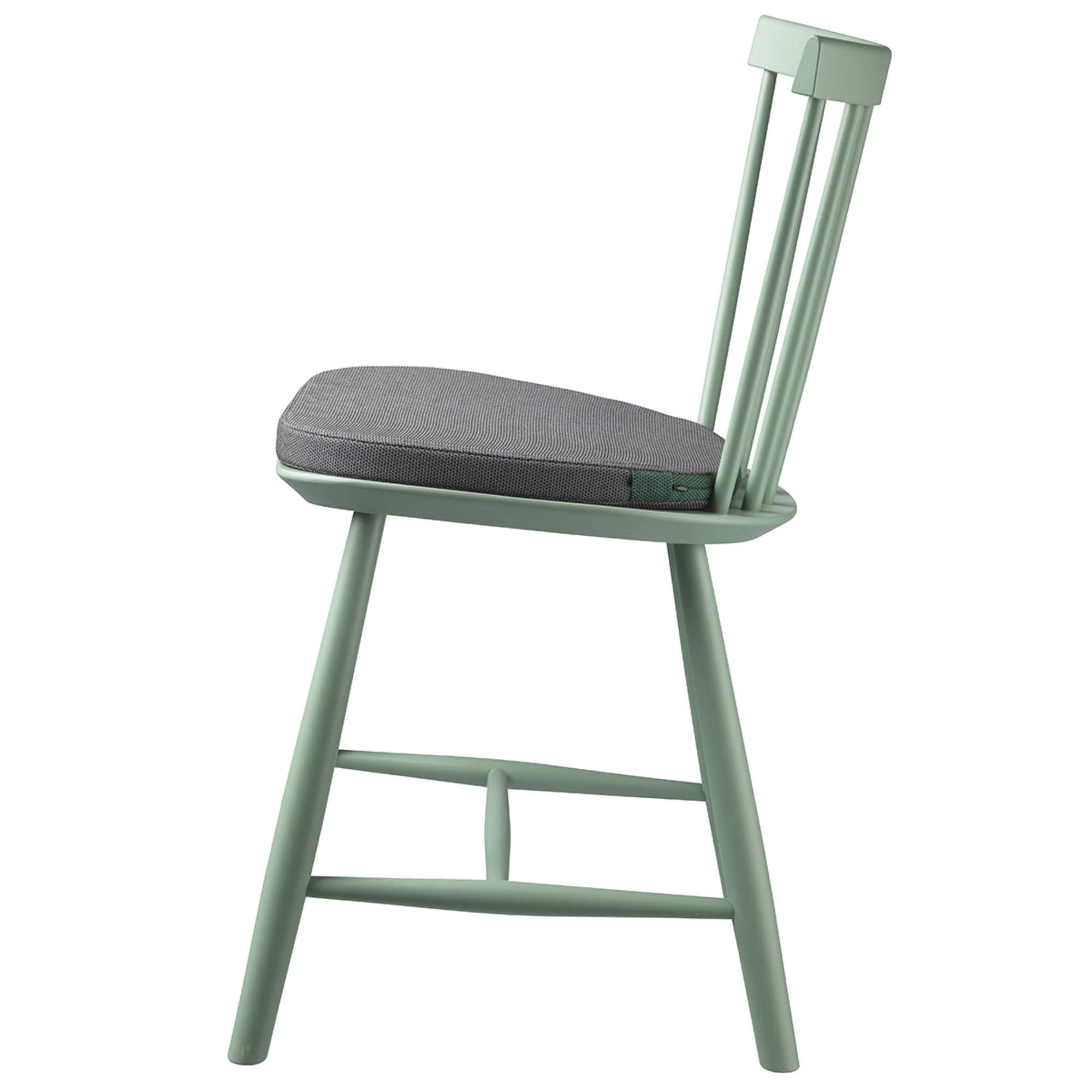 FDB Møbler R4 Poduszka do siedzenia na krzesło J46, szary/zielony