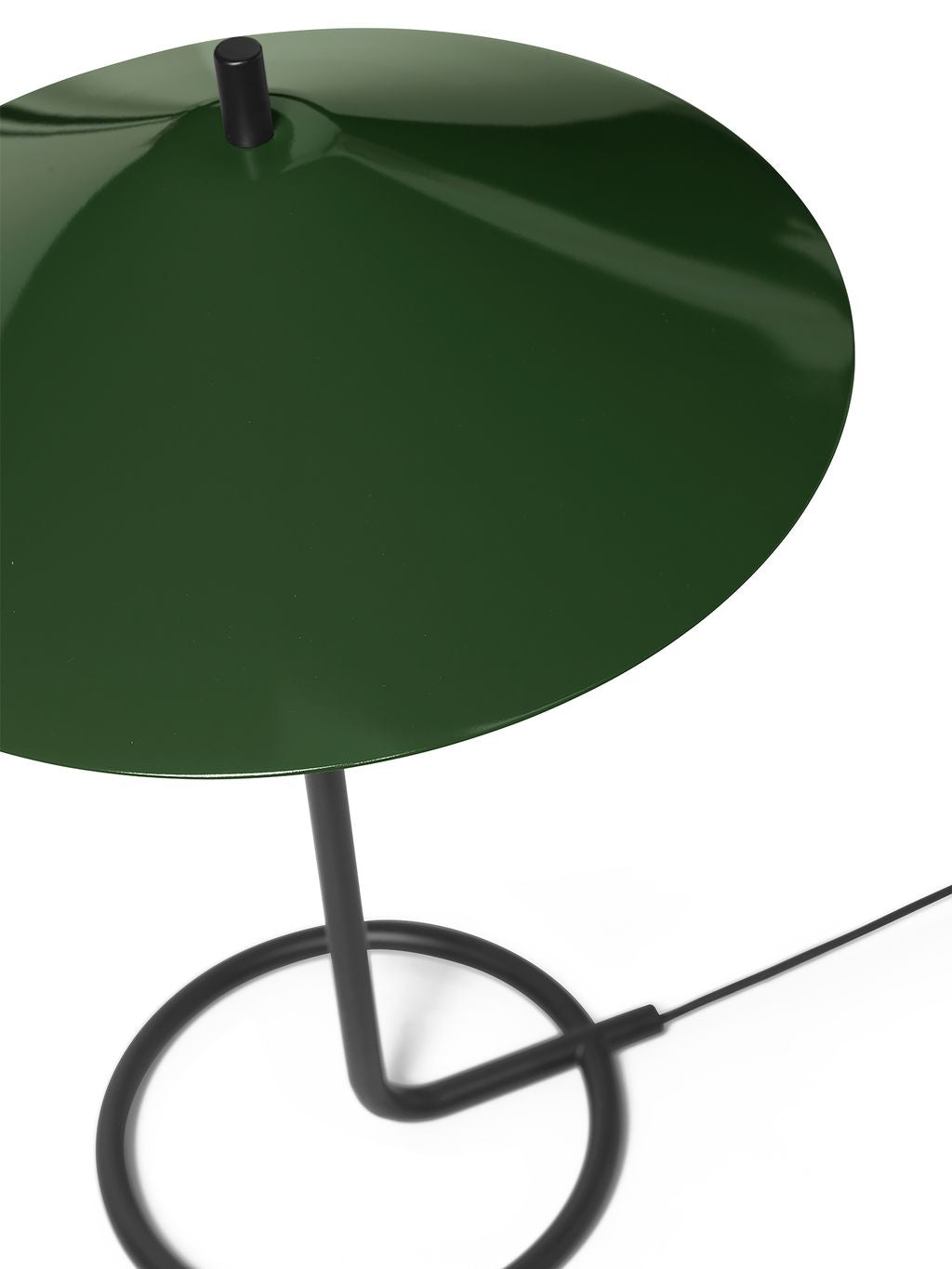 Lampa stołowa Ferm Living Filo, czarna/Mørk Olive