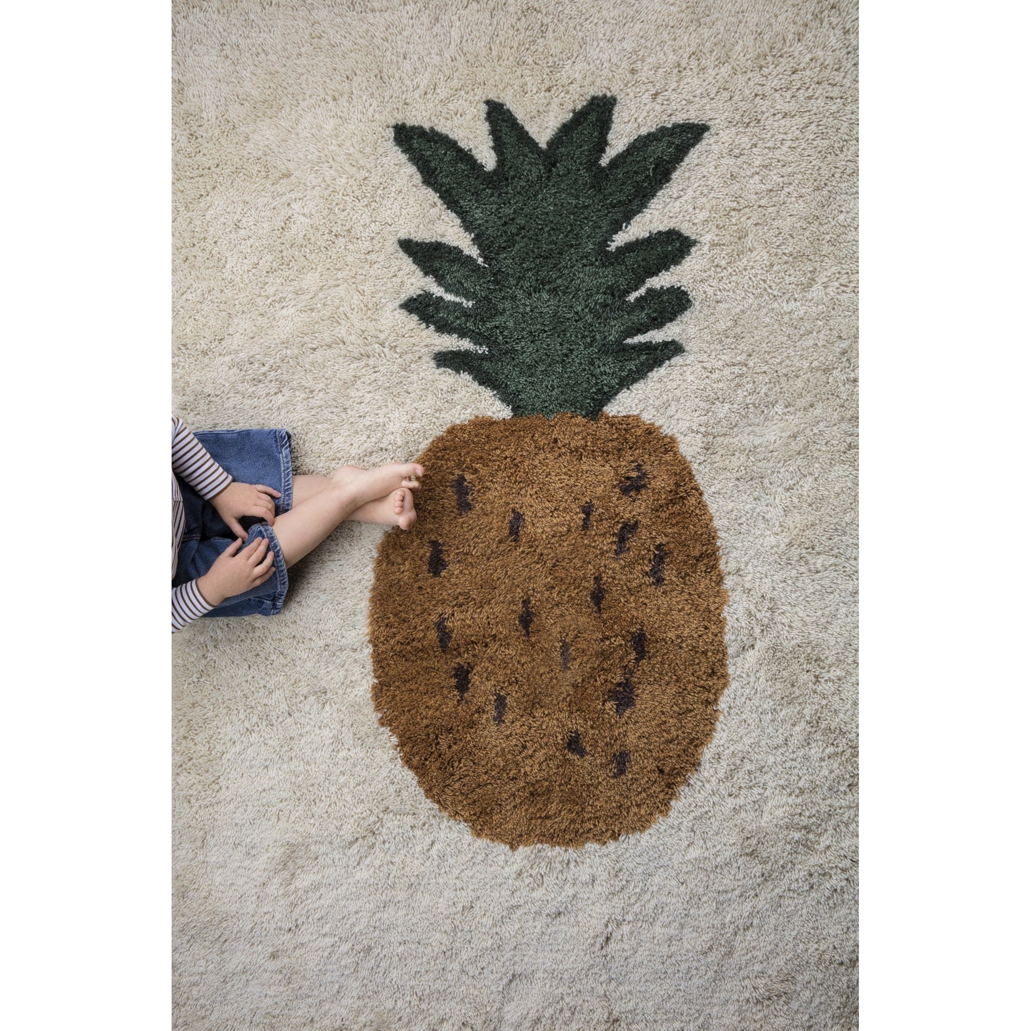 Dywan ananasowy Ferm Living Fruiticana, 120 cm