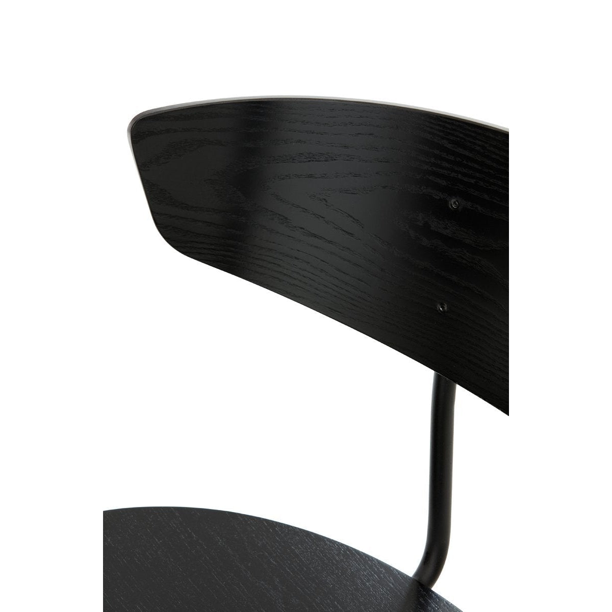 Krzesło Hermana Ferm, czarne