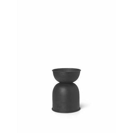 Ferm Living Hourglass Flowerpot Black, 30 cm