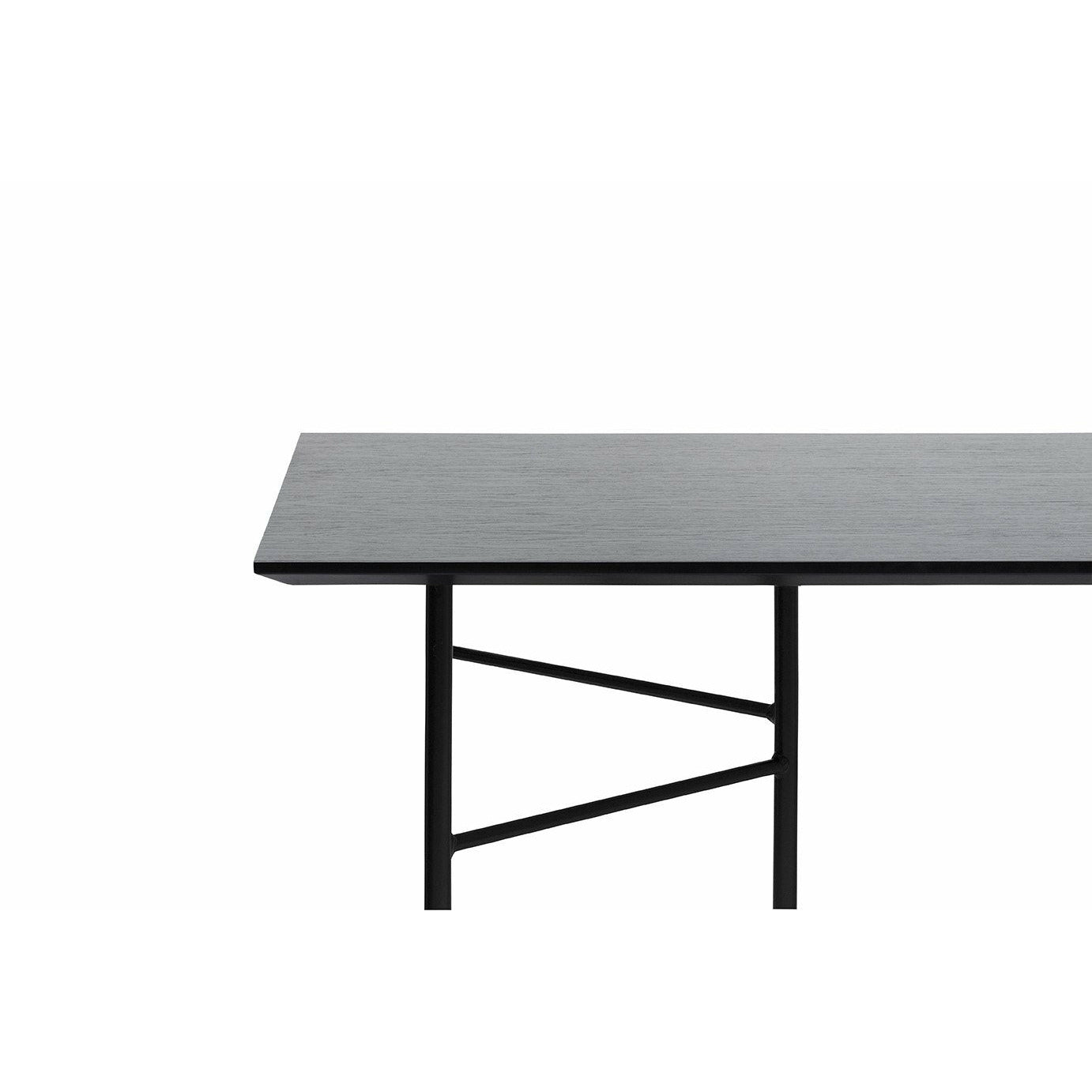 Ferm Living Mingle Table Top 210 cm, fornir czarny dębowy