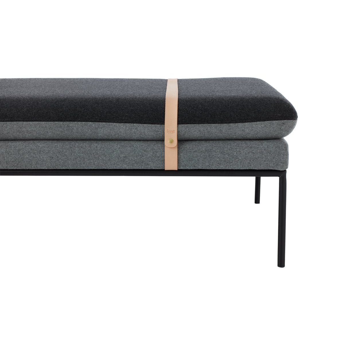 Ferm Living Turn Day Bed wełna, szare