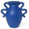 Ferm Living Verso Table Vase 27,5 Cm, Bright Blue
