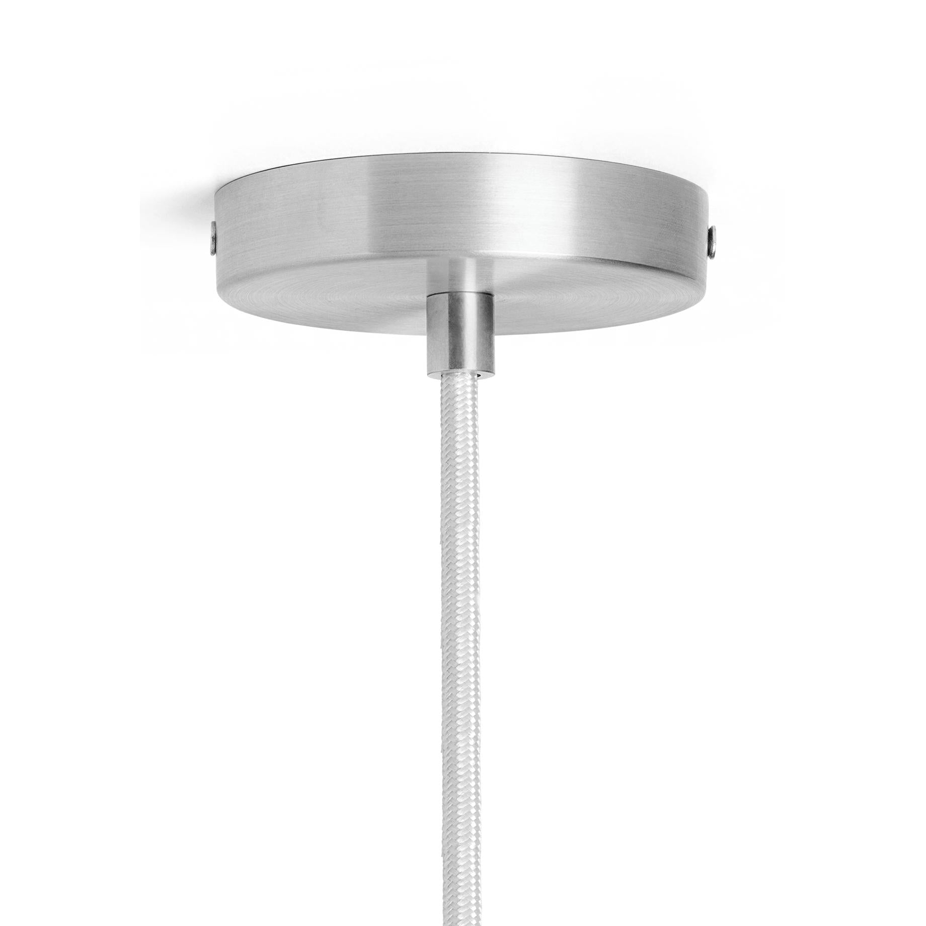 Ferm Living Vuelta Suspension Lampa ze stali nierdzewnej Ø60 cm, biały