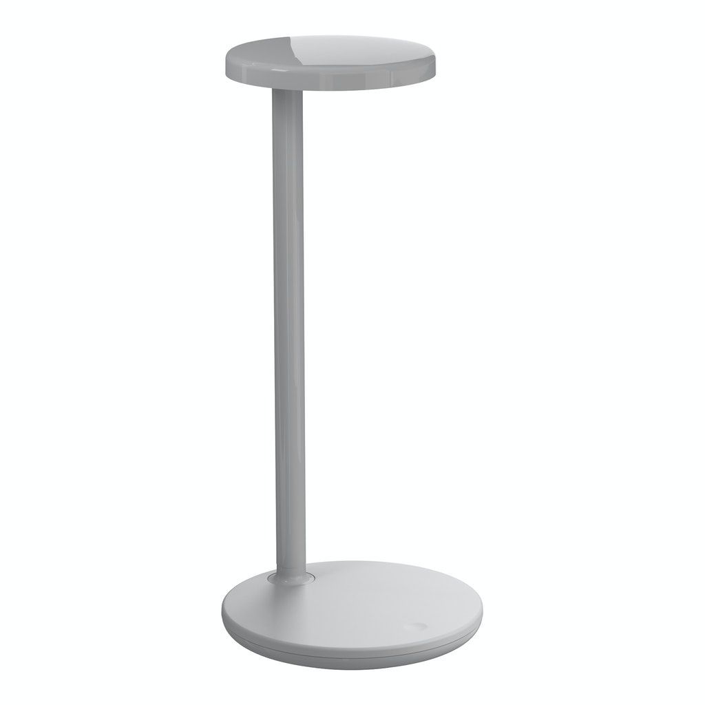 Flos Oblique Qi Table Lamp, Grey