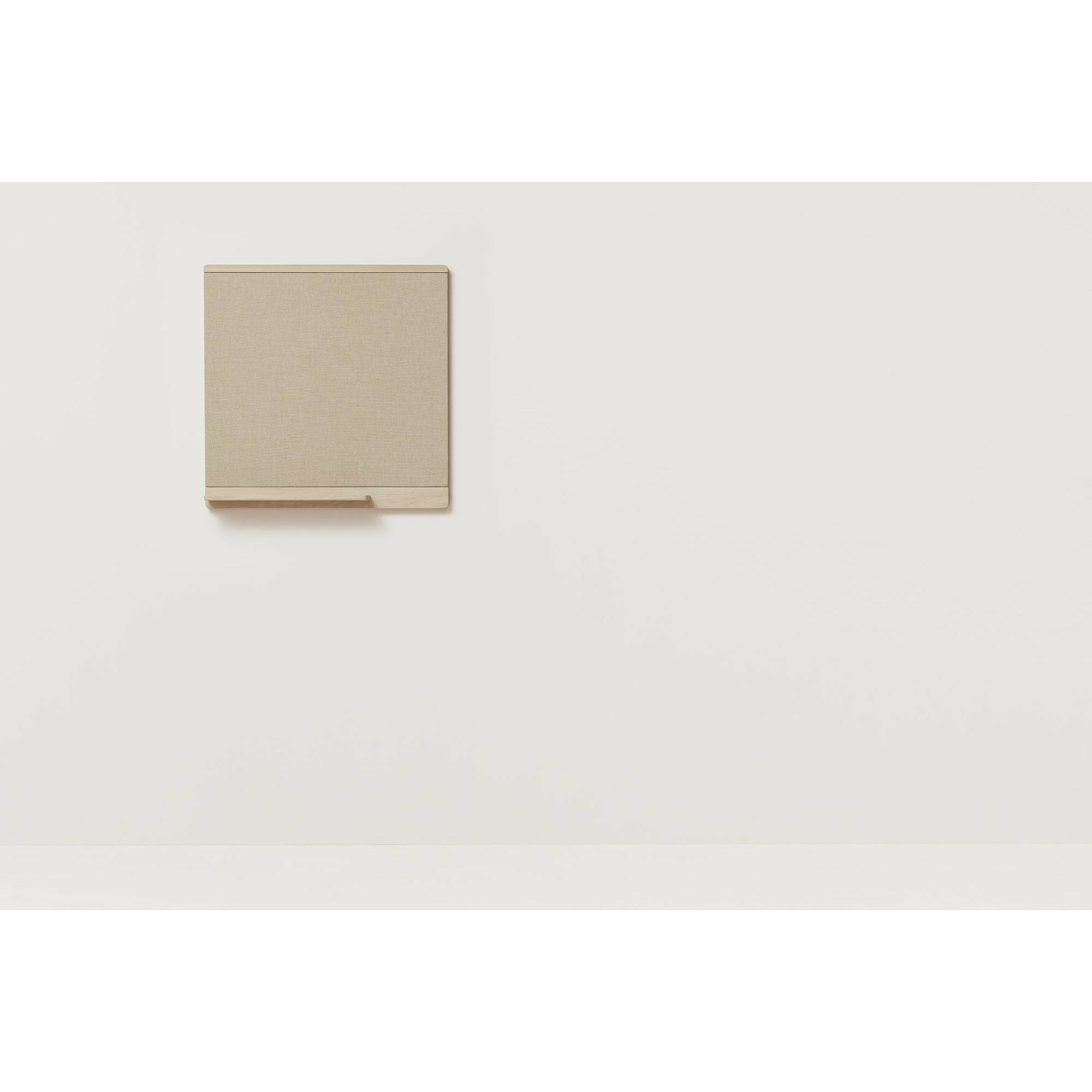 Form & Refine Rim Pinboard 75x75 cm. biały dąb