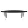 FRITZ HANSEN SUPERILIPSE TABLE BRAND BRONZE/Black Fenix ​​Laminatów, 240x120 cm