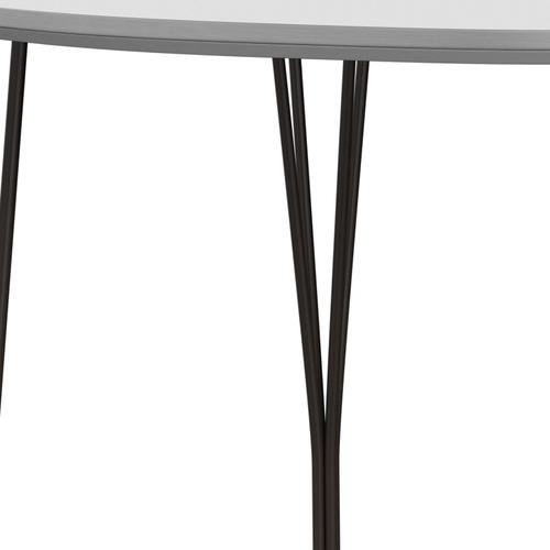 FRITZ HANSEN SUPERILIPSE TABLE BRĄZOWY BRĄZOWY BRONNE/WILY FENIX Laminatów, 170x100 cm