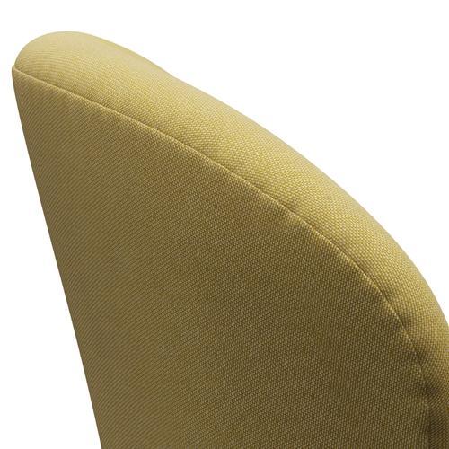 Fritz Hansen Swan Lounge Chair, Brown Bronze/Rime Lime Green/White