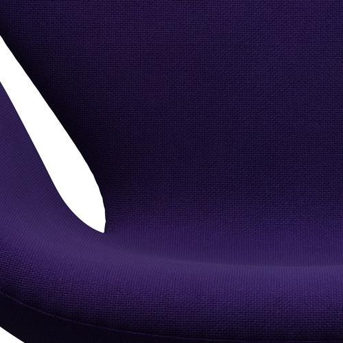Fritz Hansen Swan Lounge, srebrny szary/hallingdal violet