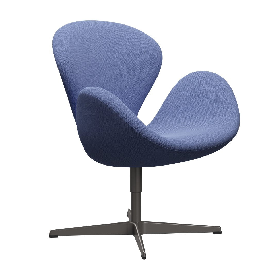 Fritz Hansen Swan Lounge krzesło, ciepły grafit/Capture jasnoniebieski (4901)