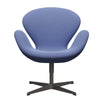 Fritz Hansen Swan Lounge krzesło, ciepły grafit/Capture jasnoniebieski (4901)
