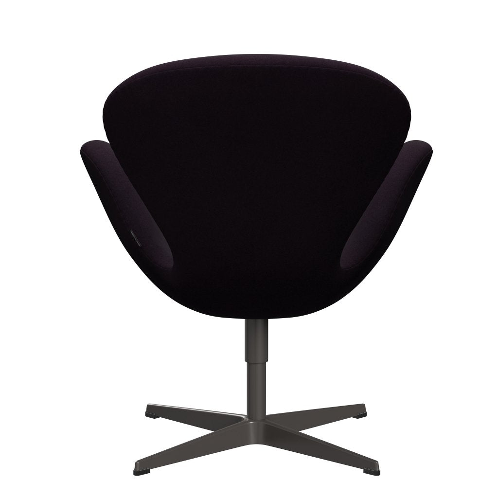 Fritz Hansen Swan Lounge Chair, Warm Graphite/Divina Aubergine (376)