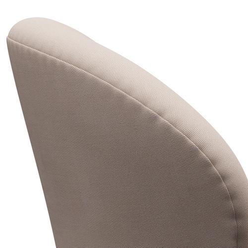 Fritz Hansen Swan Lounge Chair, Warm Graphite/Rime Sand Light