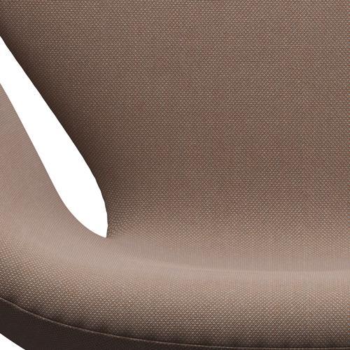 Fritz Hansen Swan Lounge Chair, Warm Graphite/Steelcut Trio Sandfarben