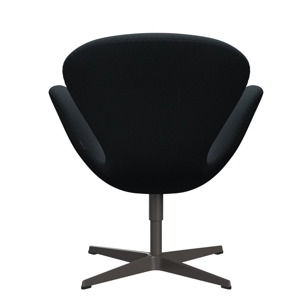 Fritz Hansen Swan Lounge Chair, Warm Graphite/Steelcut Trio Black