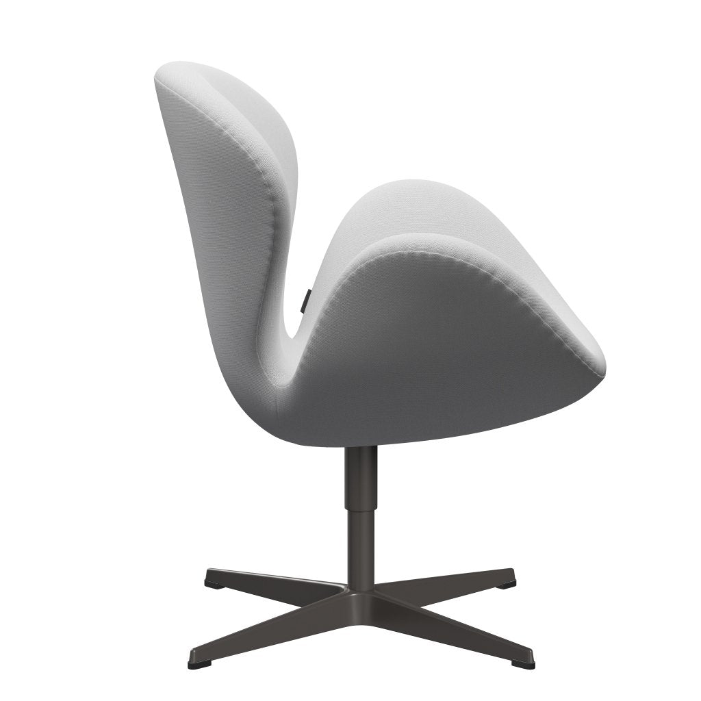 Fritz Hansen Swan Lounge Chair, Warm Graphite/Sunniva Canvas Natural