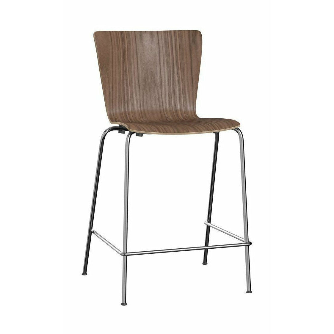 Fritz Hansen Vico Duo Vm116 Chair Walnut, Chrome/Walnut