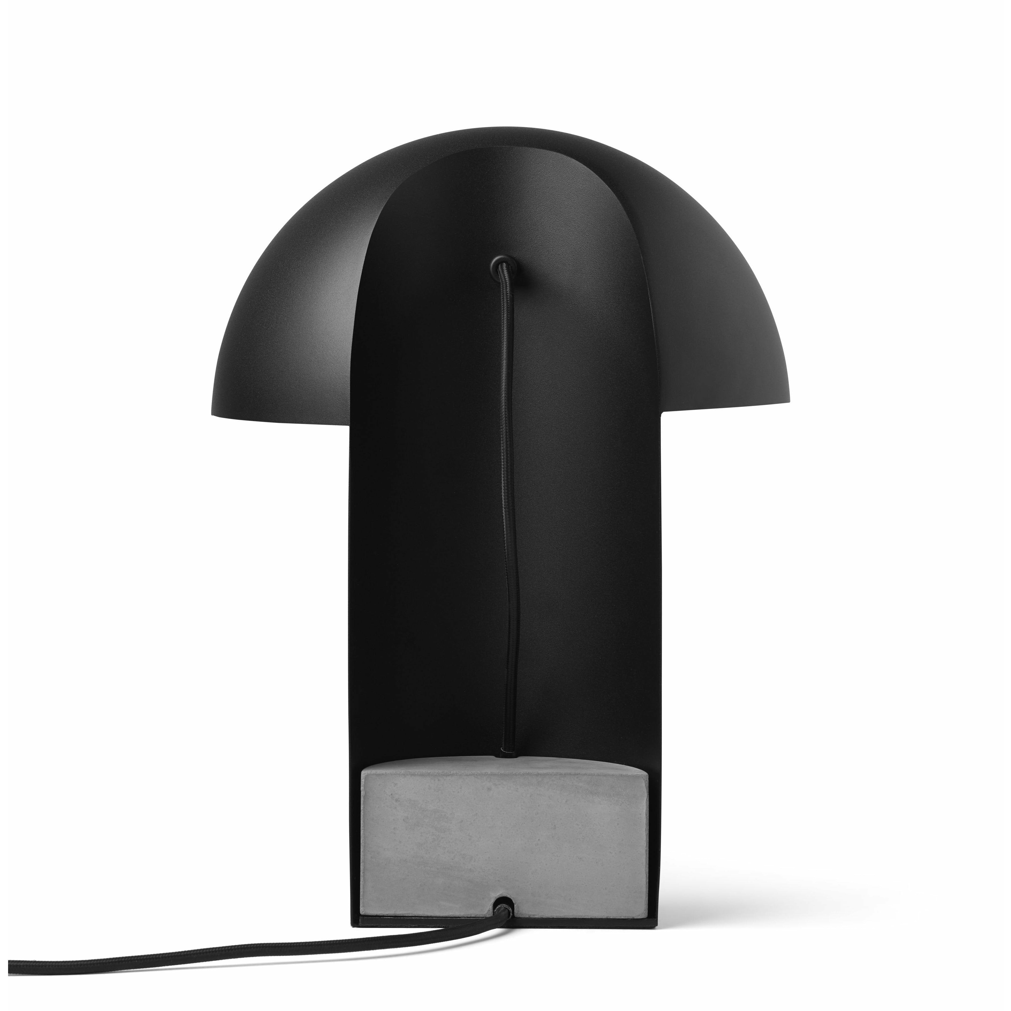 Gejst Leery Lampa stołowa czarna, 40 cm