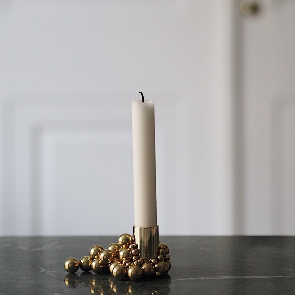 Gejst Mosel Candle Holder Brass, 3,3 cm