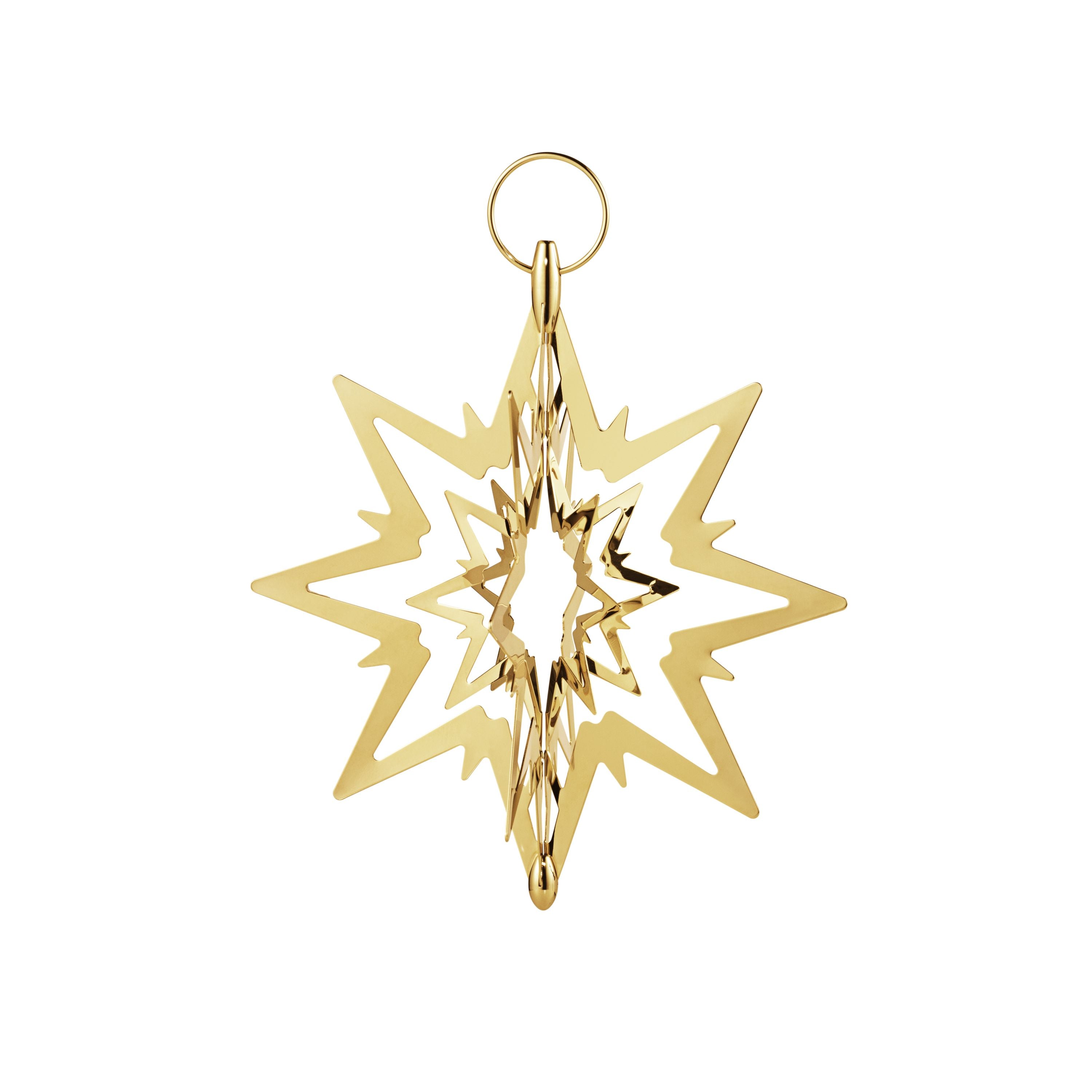 Georg Jensen Choink Tree Star Gold Gold, 17 cm