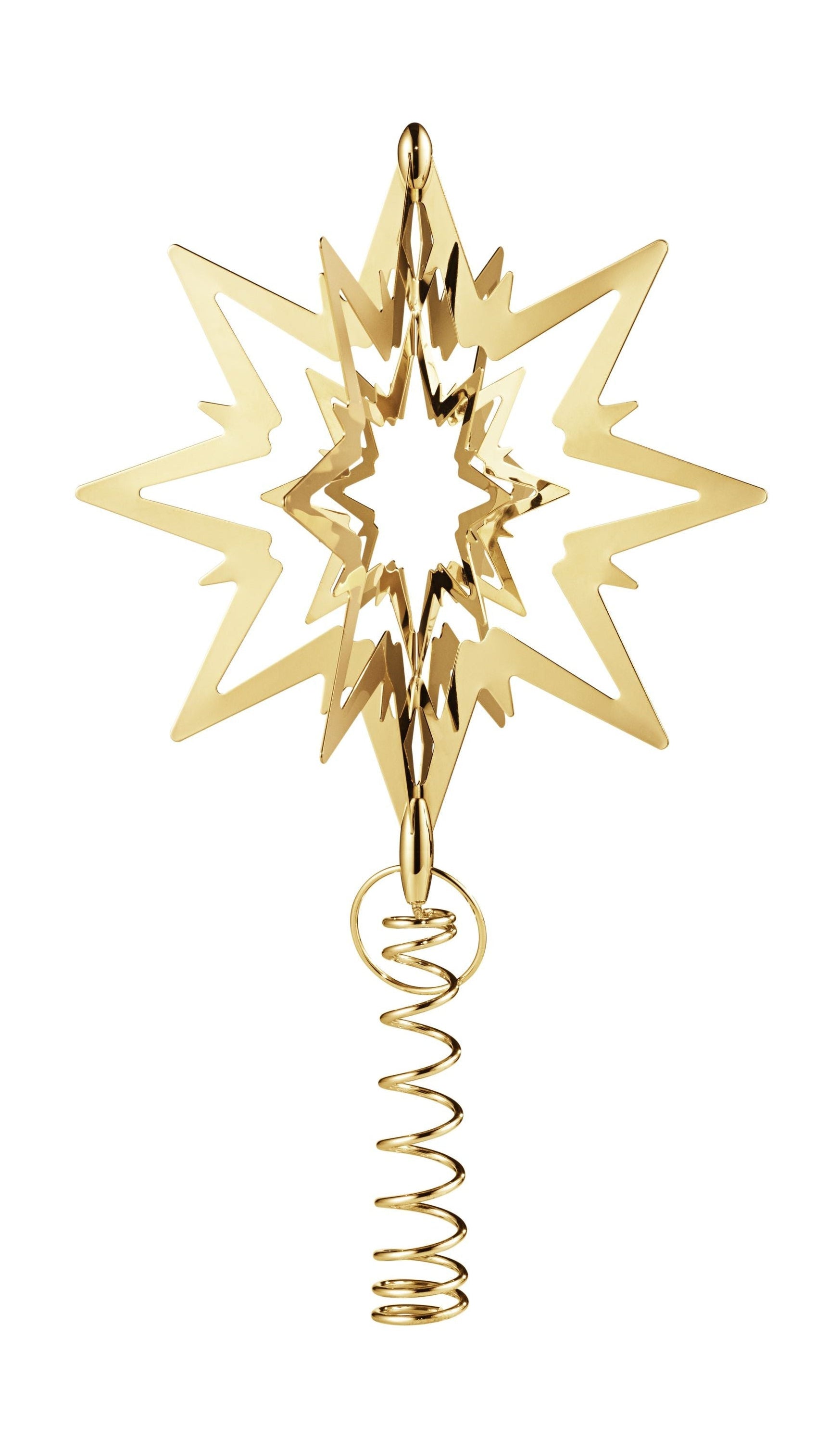 Georg Jensen Choink Tree Star Gold Gold, 17 cm