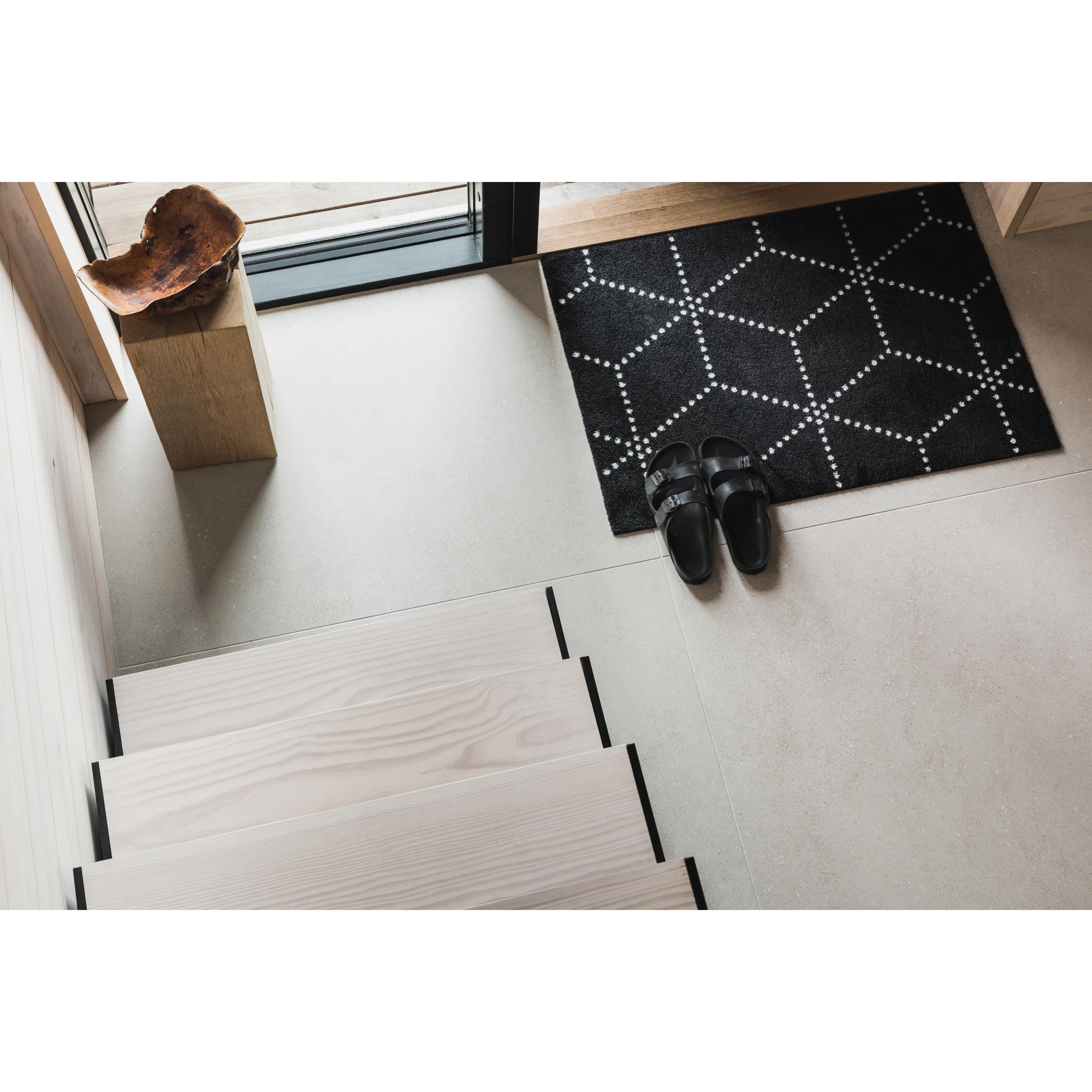 Heymat Doormat Hagl Black, 45x150cm