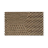 Heymat Hex Desert Doormat jasnobrązowy, 45x75 cm