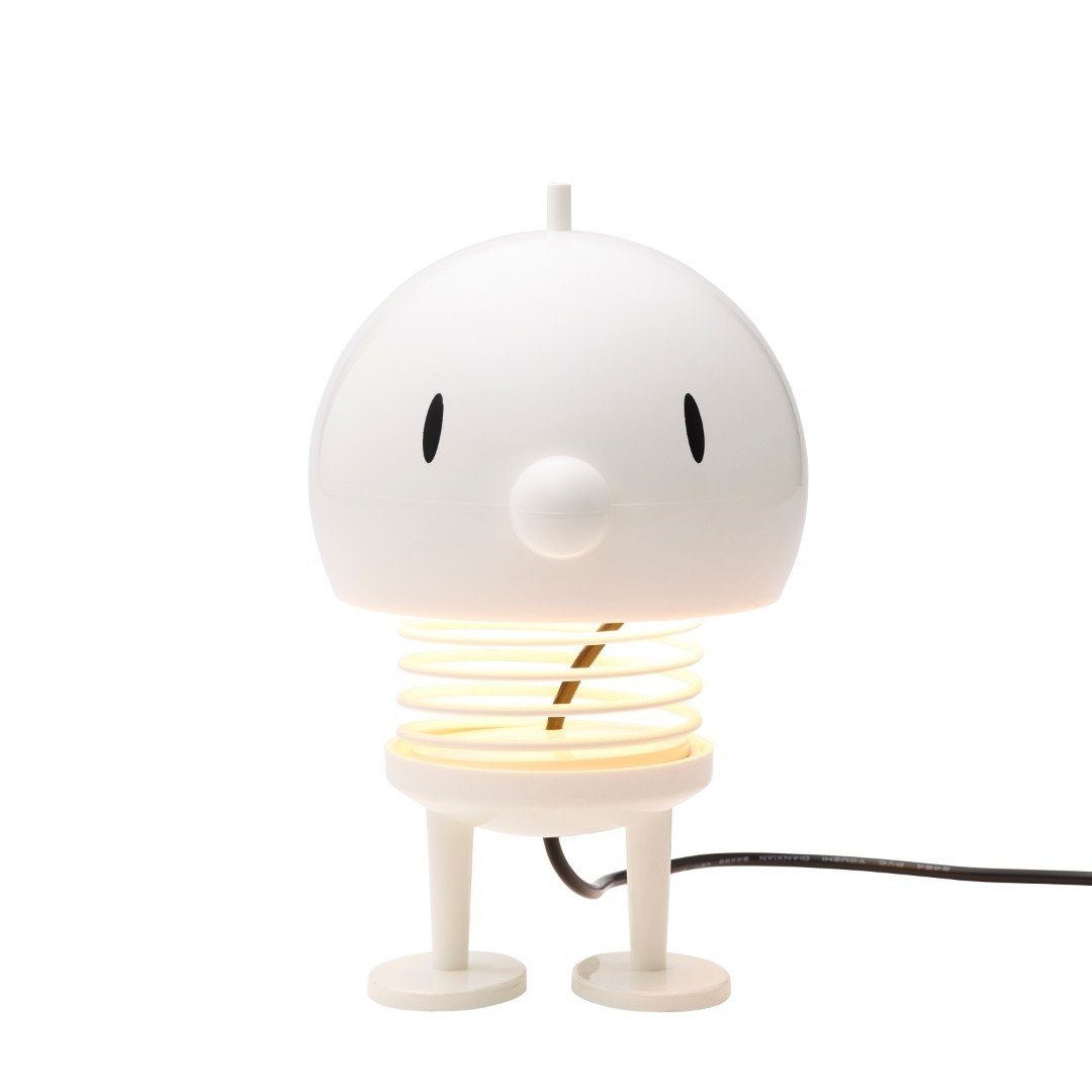 Hoptimist Bumble Lampa stołowa White, 13 cm
