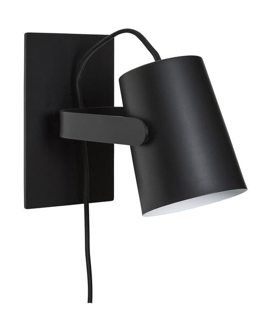 Hübsch Ardent Wall Lamp, czarna