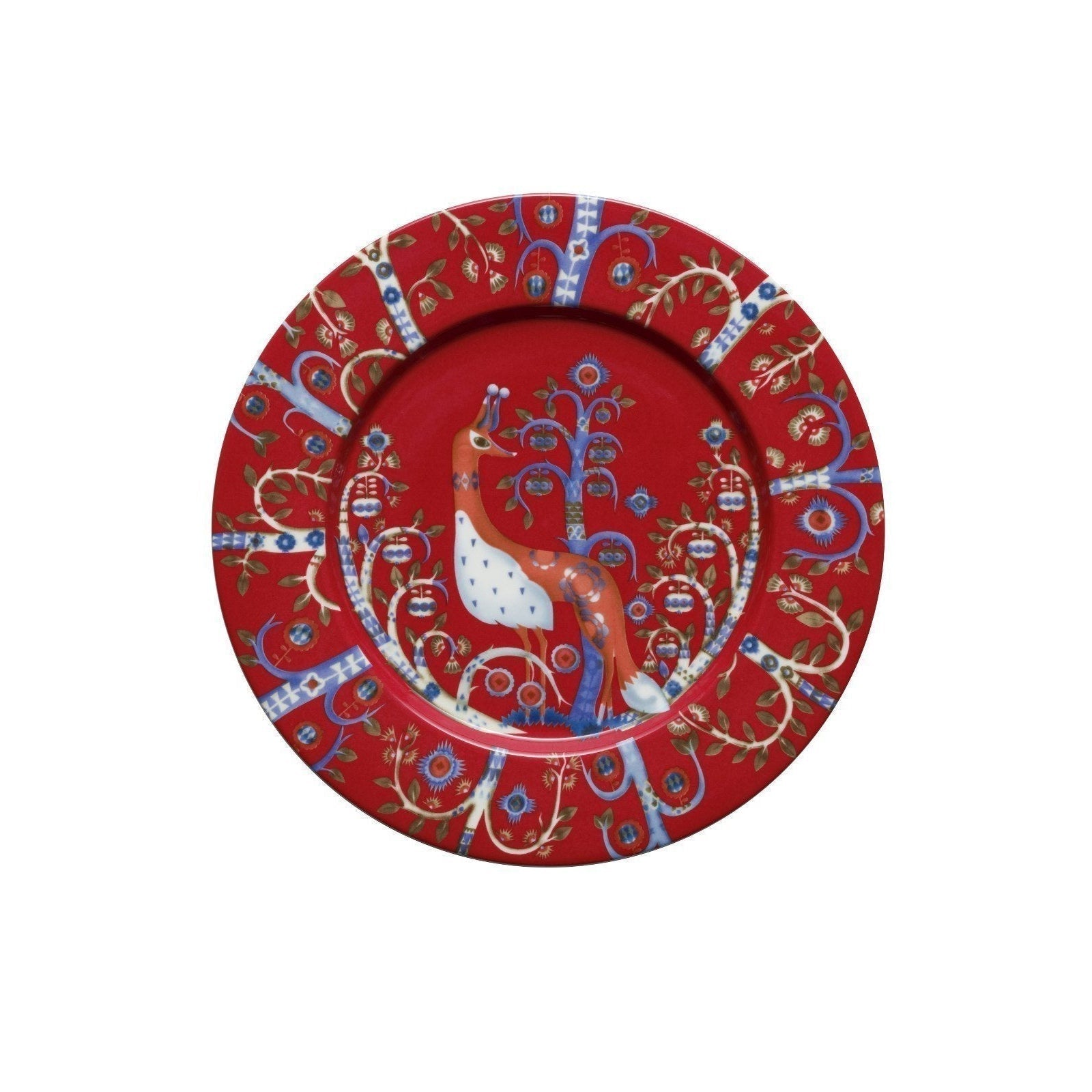 Iittala Taika Plate Red, 22 cm