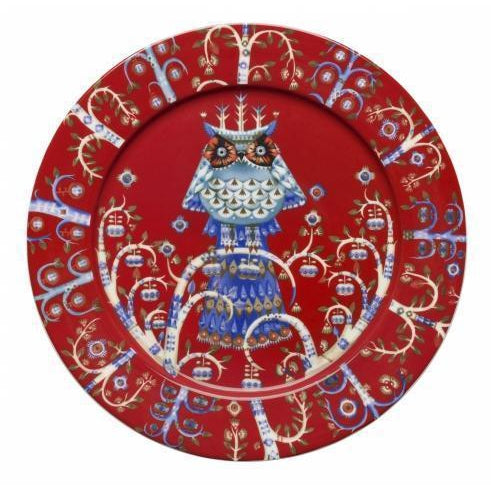 Iittala Taika Plate Red, 27 cm