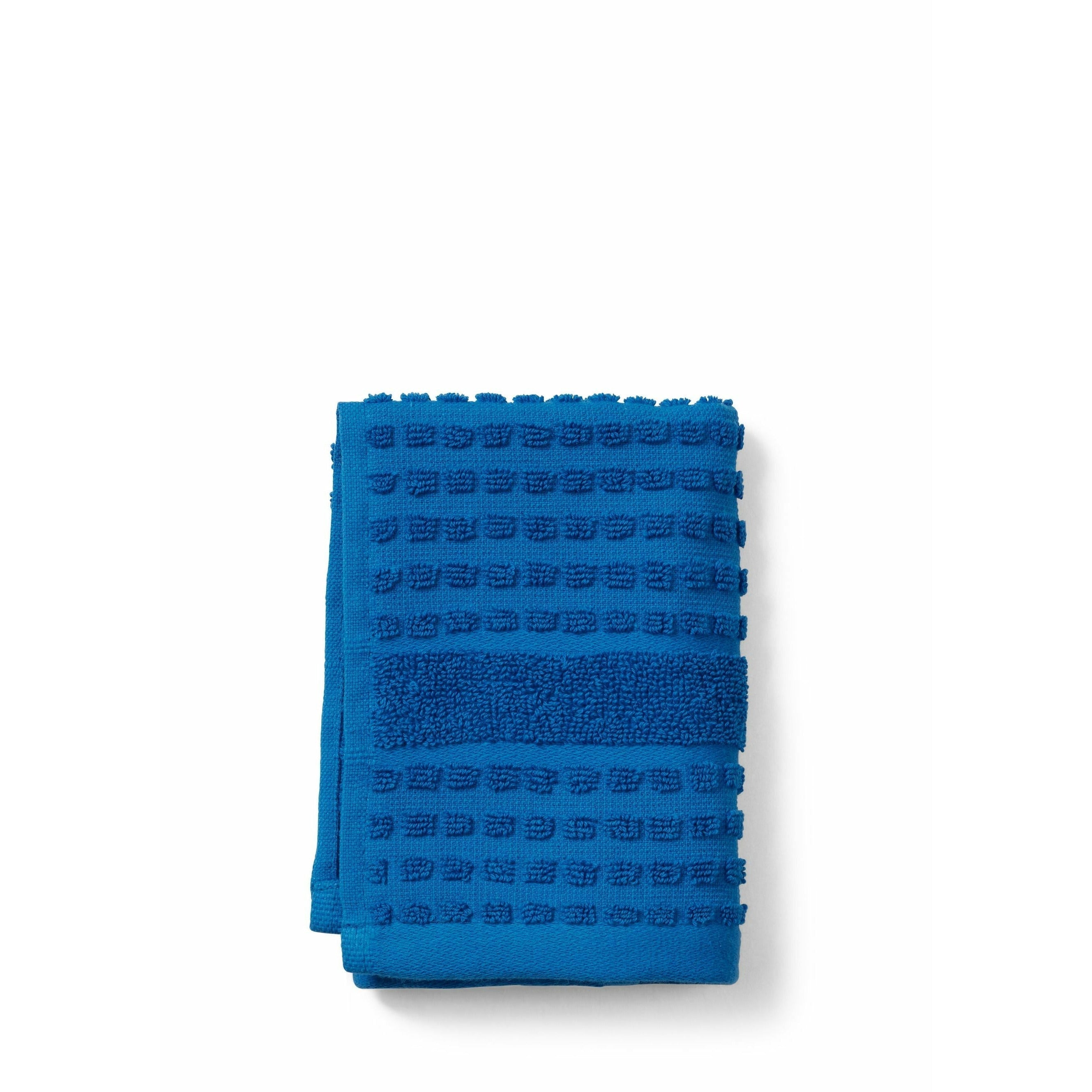 Juna Check Washcloth 30x30 cm, niebieski