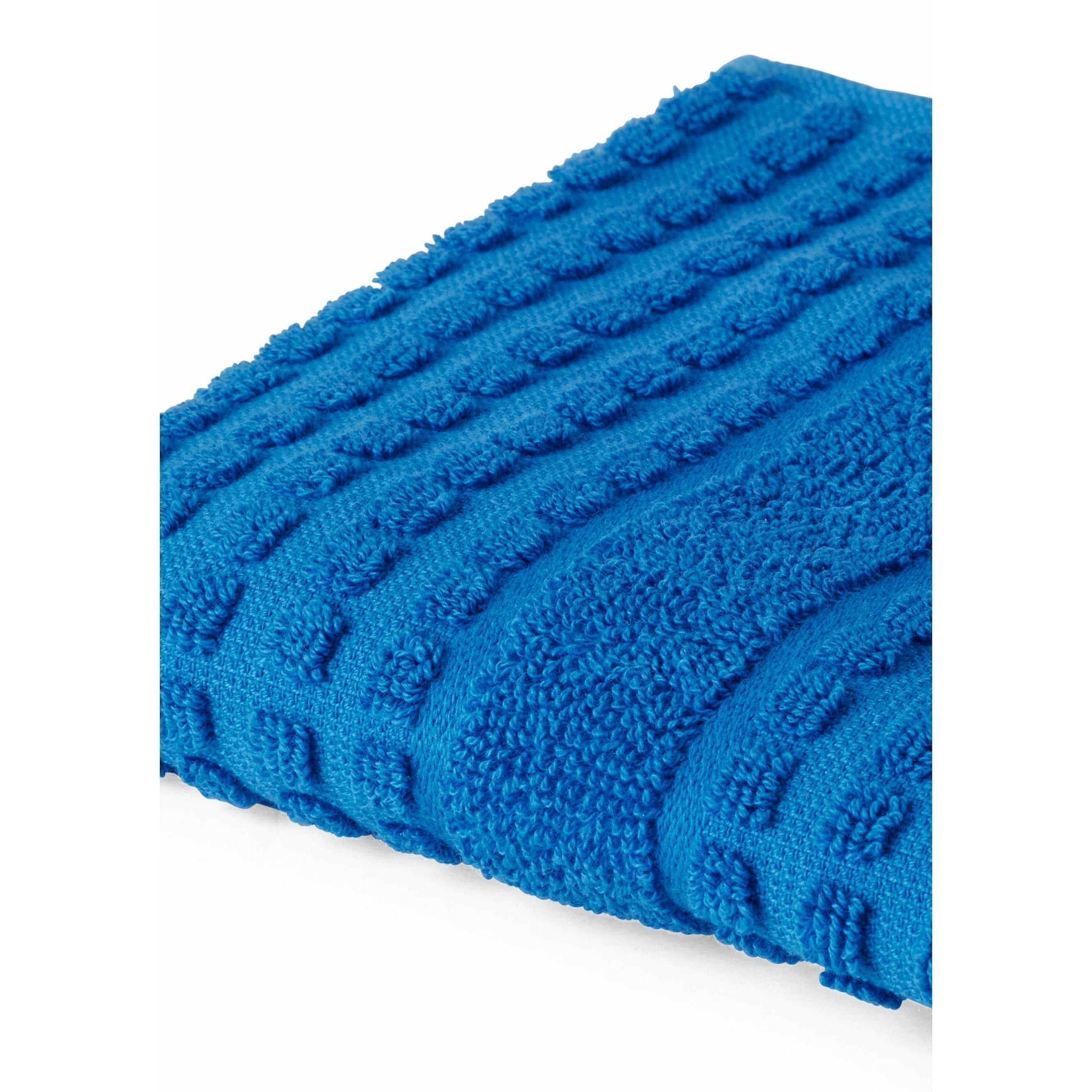 Juna Check Washcloth 30x30 cm, niebieski