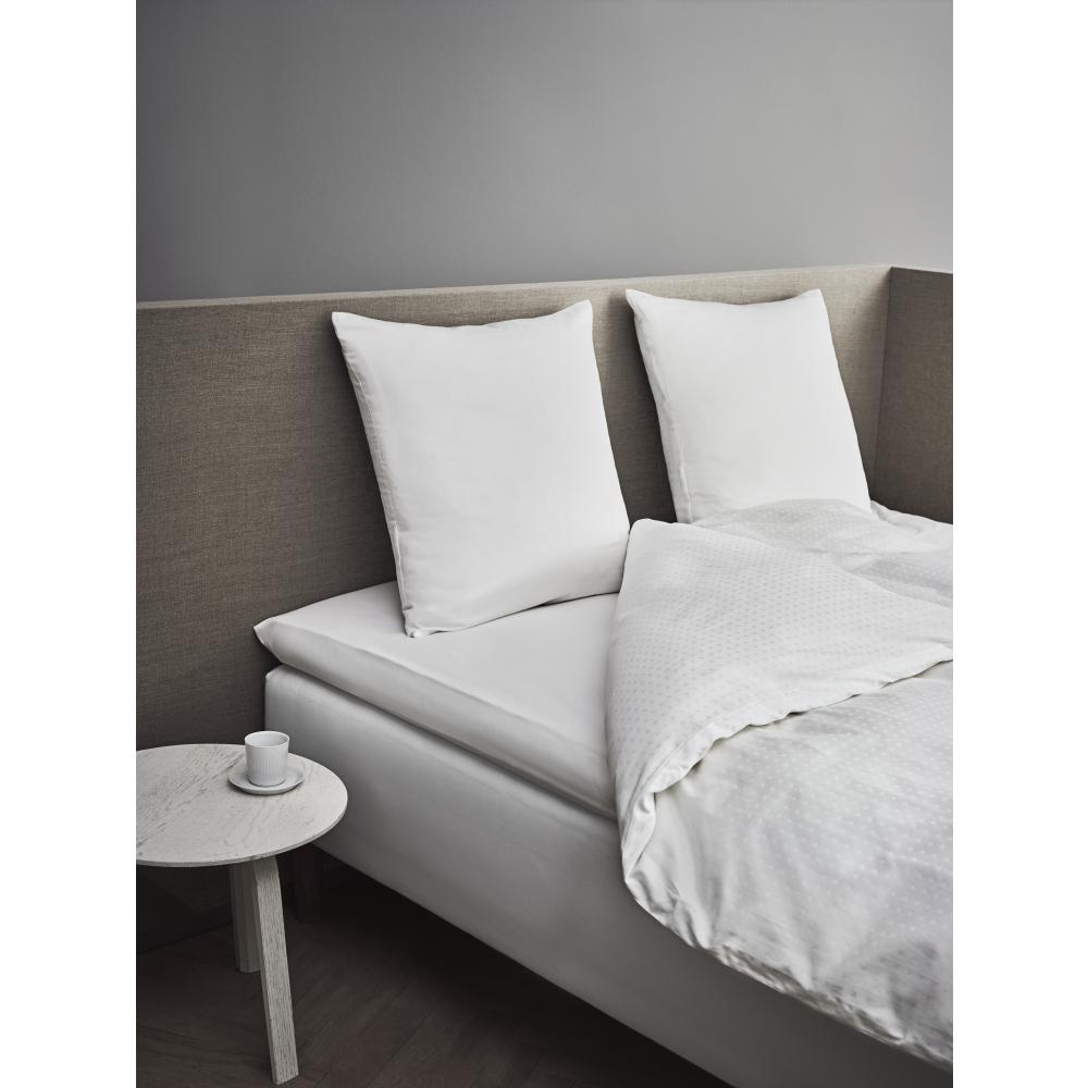 Biała łóżka Juna Cube White, 140x220 cm