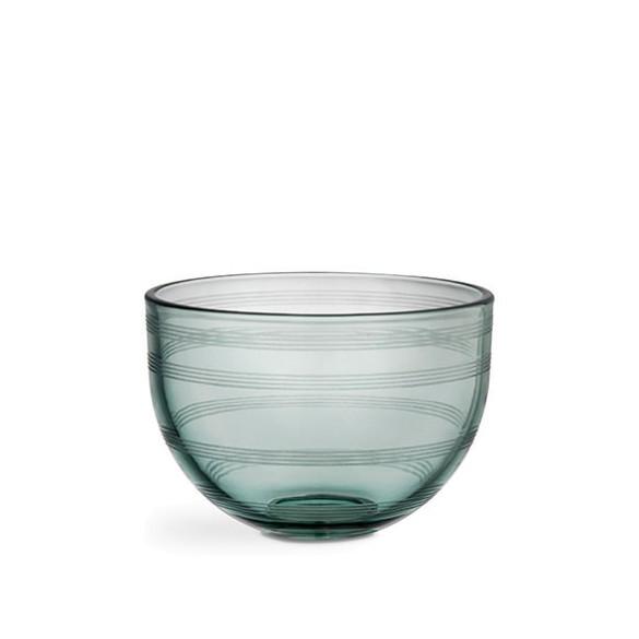 Kähler Omaggio Glass Bowl, zielony