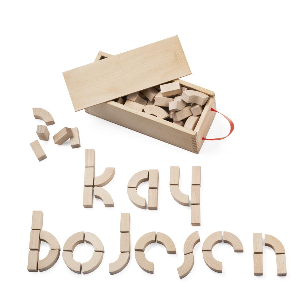 Kay Bojesen Alphabet Builds