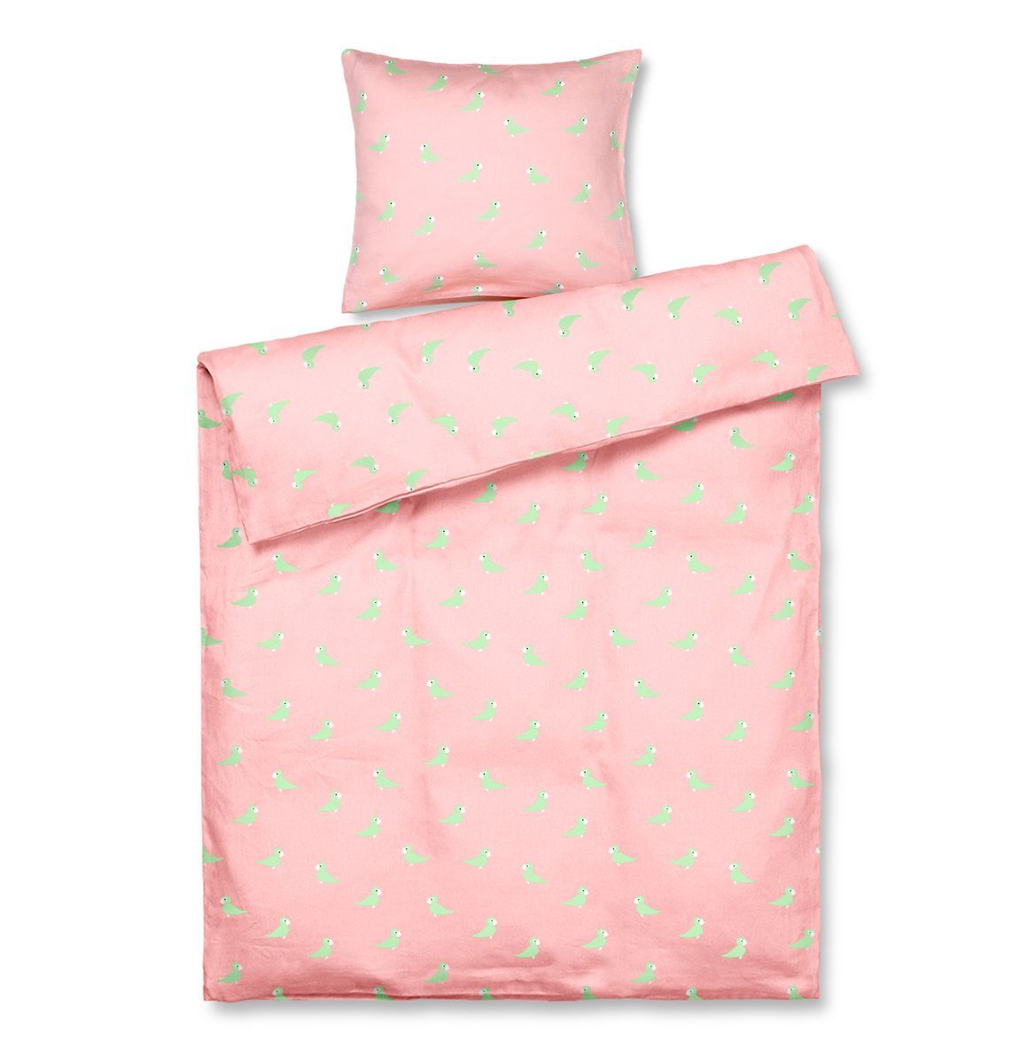 Kay Bojesen Bed Linen Songbird Junior 100x140 Cm, Pink