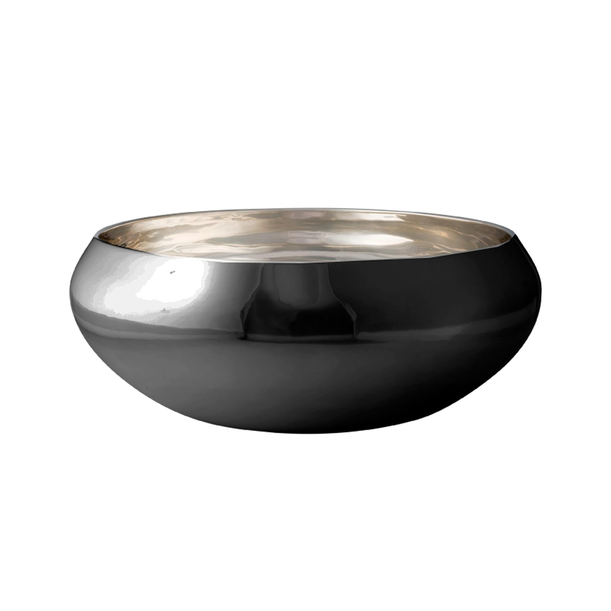 Kay BoJesen Nest Bowl wykonana z czarnej stali, mała
