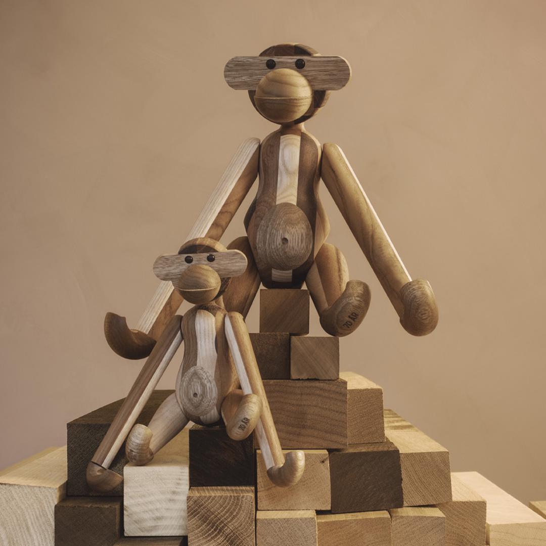 Kay Bojesen przerobiła edycję rocznicową małp, średni