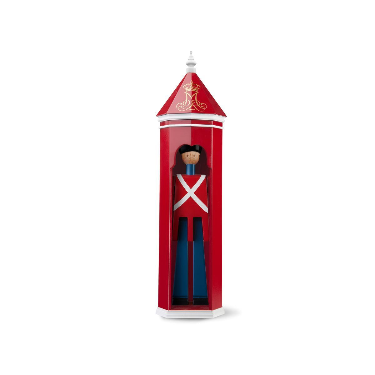 Kay BoJesen Sentry Box H36 cm czerwony/biały