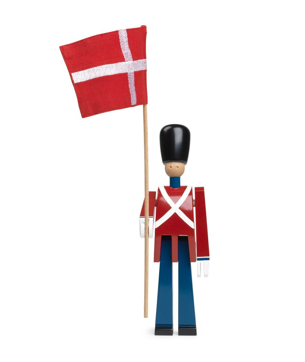Kay BoJesen części zamienny Flaga tekstylna dla małego standardowego nosiciela (39482) czerwony/biały